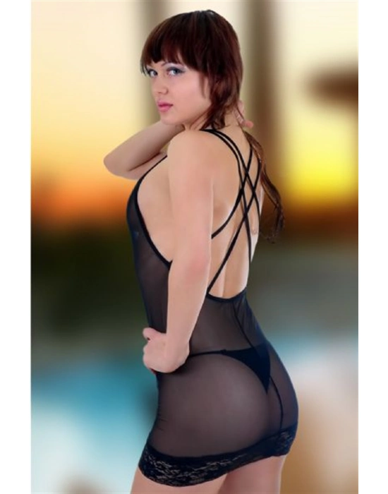 Beruflic B042318 Transparan Seksi Gecelik