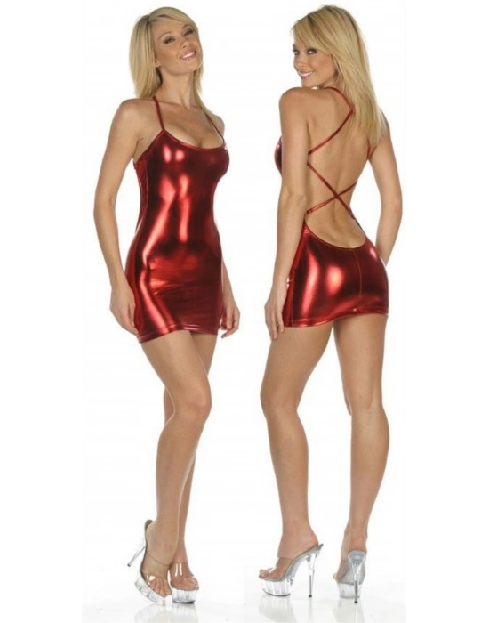 Beruflic B060838 Cris Cross Mini Elbise