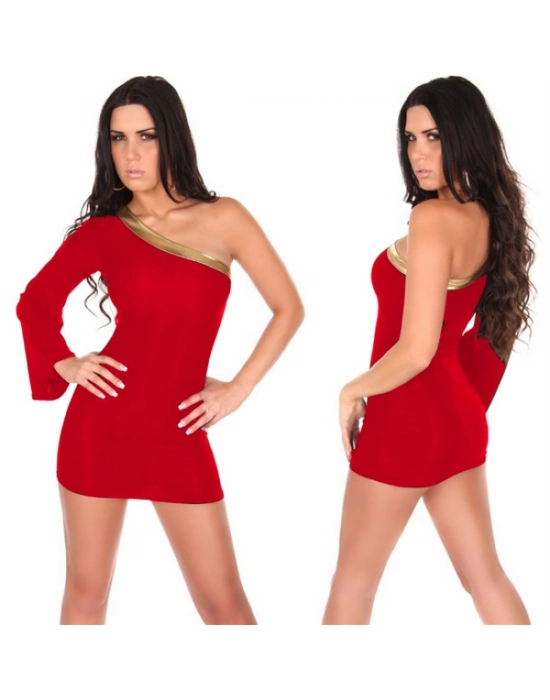 Beruflic B100912 Asimetrik Dizayn Mini Elbise