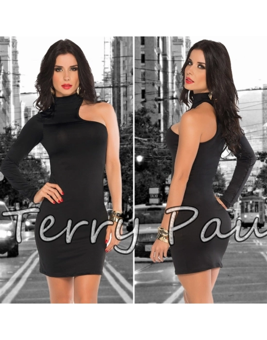 Beruflic B101061 Asimetrik Mini Elbise