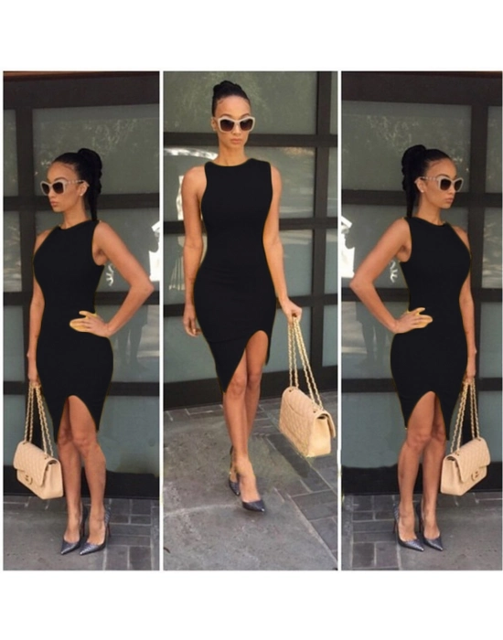 Beruflic B101209 Asimetrik Kesim Elbise