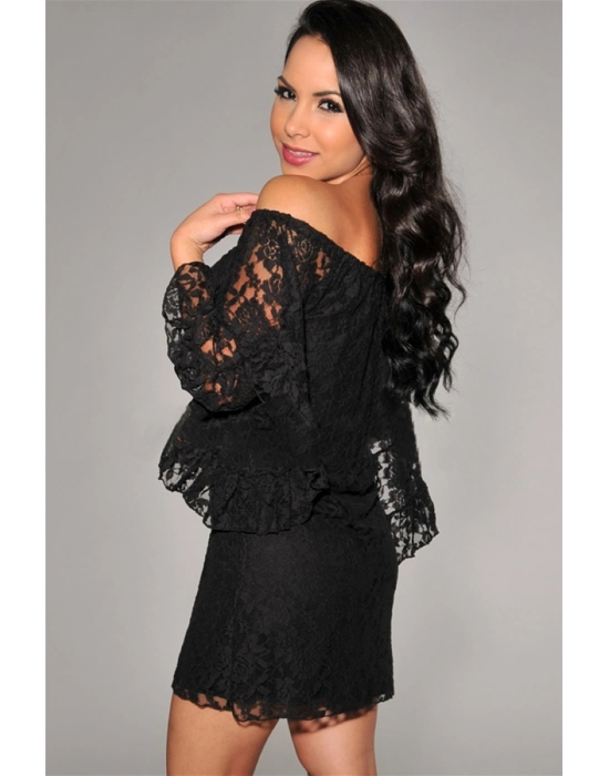 Beruflic B101225 Dantelli Elbise