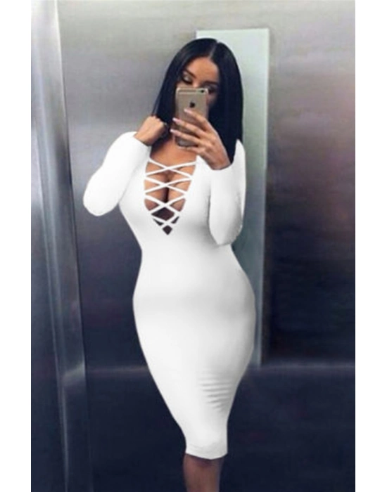 Beruflic B101232 Uzun Kollu Elbise