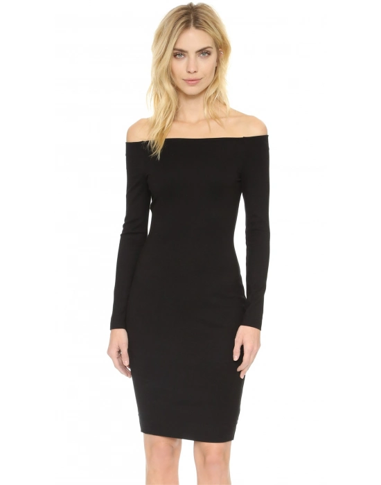 Beruflic B101298 Uzun Kollu Straplez Elbise