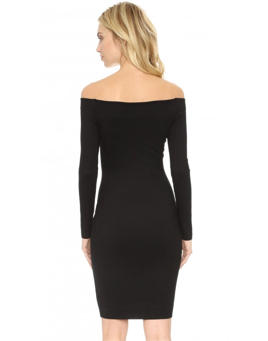 Beruflic B101298 Uzun Kollu Straplez Elbise