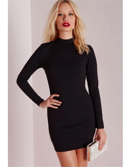 Beruflic B101336 Uzun Kollu Mini Elbise