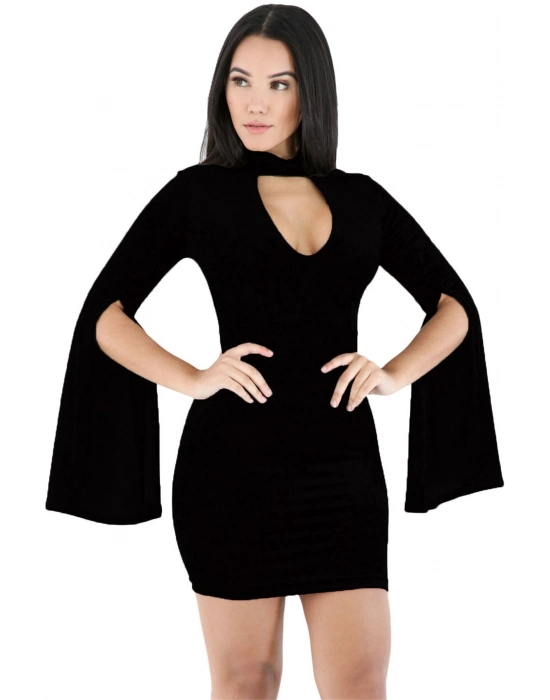 Beruflic B101395 Kesik Kol Fantazi Elbise