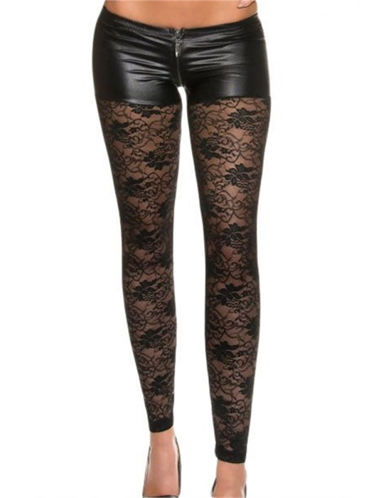 Beruflic B101428 Dantel Detaylı Şort Tayt