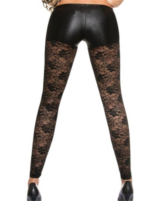 Beruflic B101428 Dantel Detaylı Şort Tayt