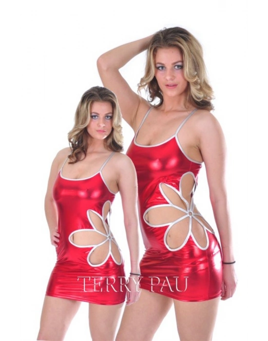 Beruflic B112114 Yaprak Dizayn Mini Elbise