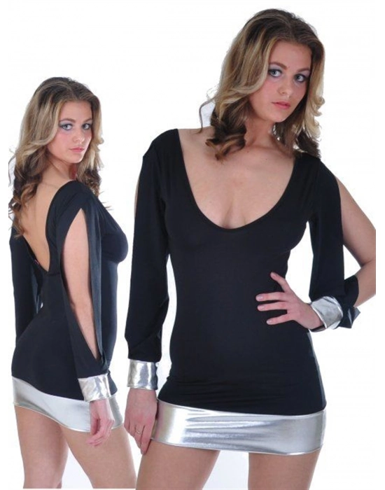 Beruflic B112117 Açık Kollu Mini Elbise