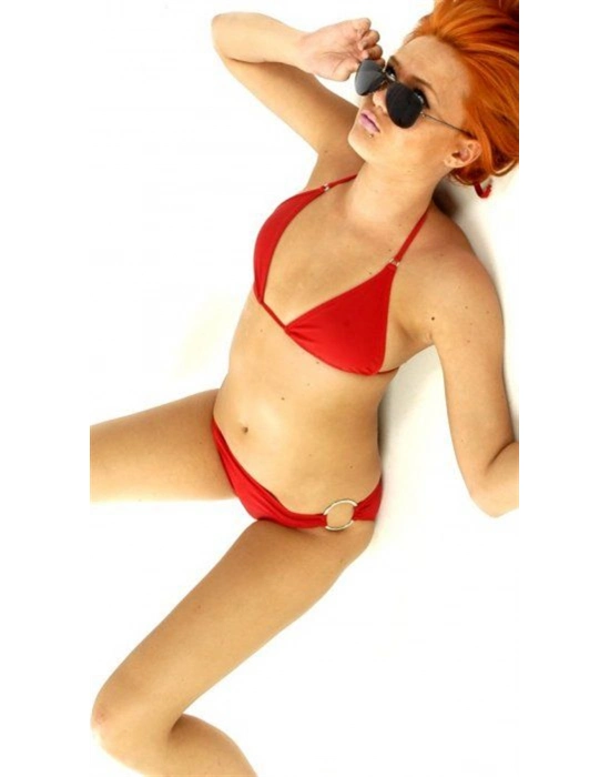 Beruflic B120606 Ateş Kırmızısı Bikini Takım