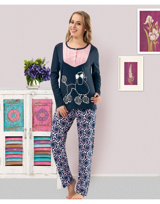 Beruflic Baskılı Kadın Pijama Takım 814