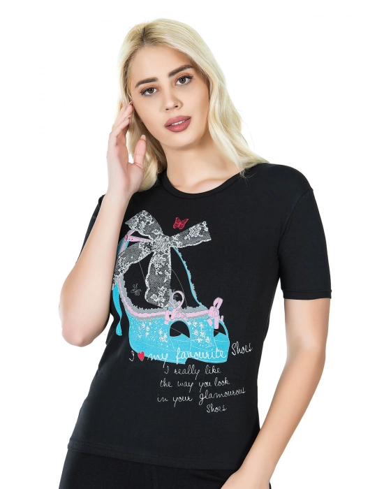 Beruflic Baskılı Kadın Tişört 275