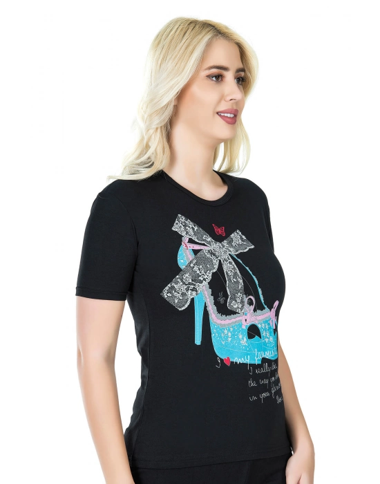 Beruflic Baskılı Kadın Tişört 275