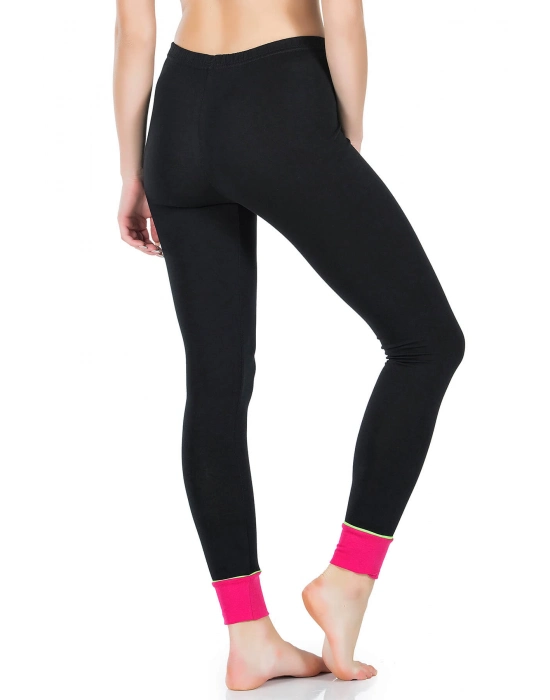 Beruflic Baskılı Yüksek Bel Kadın Tayt 0538