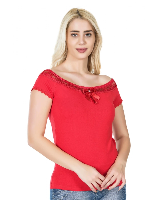 Beruflic Dantelli Kadın Tişört 259