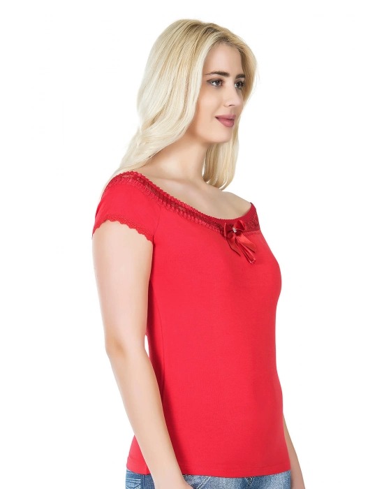 Beruflic Dantelli Kadın Tişört 259