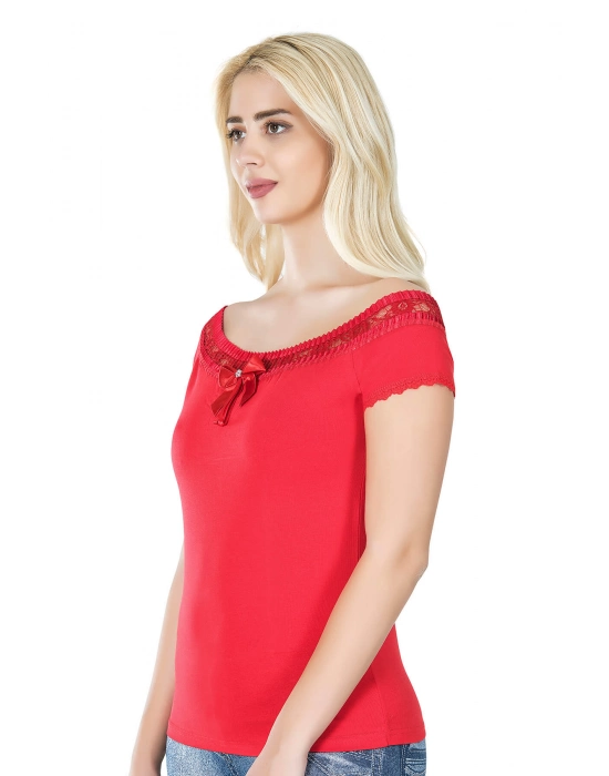 Beruflic Dantelli Kadın Tişört 259