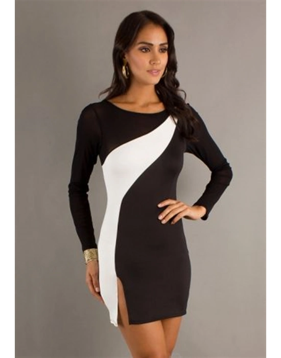 Beruflic En2308111 Yırbrfaçlı Parçalı Elbise