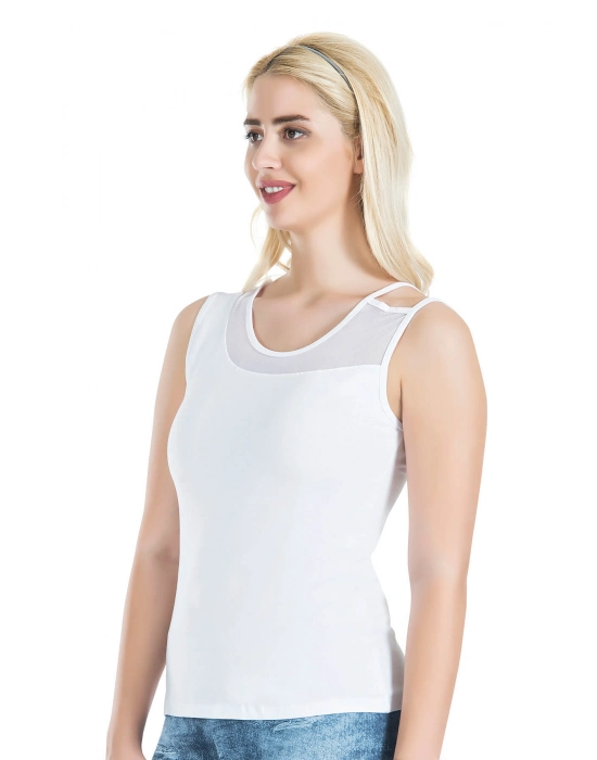 Beruflic Geniş Transparan Askılı Kadın Atlet 180