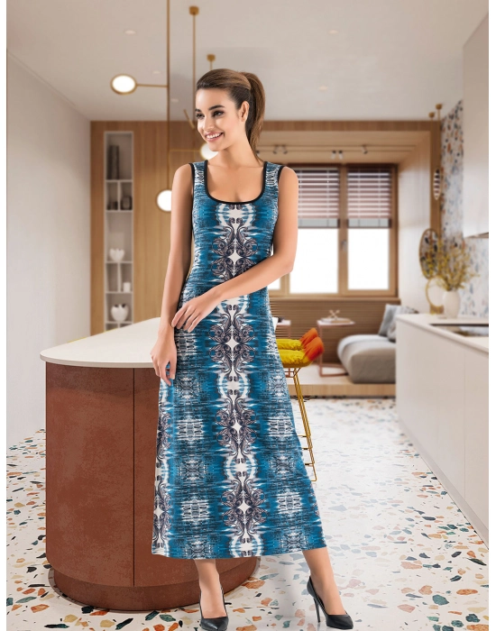 Beruflic Havuz Yaka Uzun Kadın Elbise 957