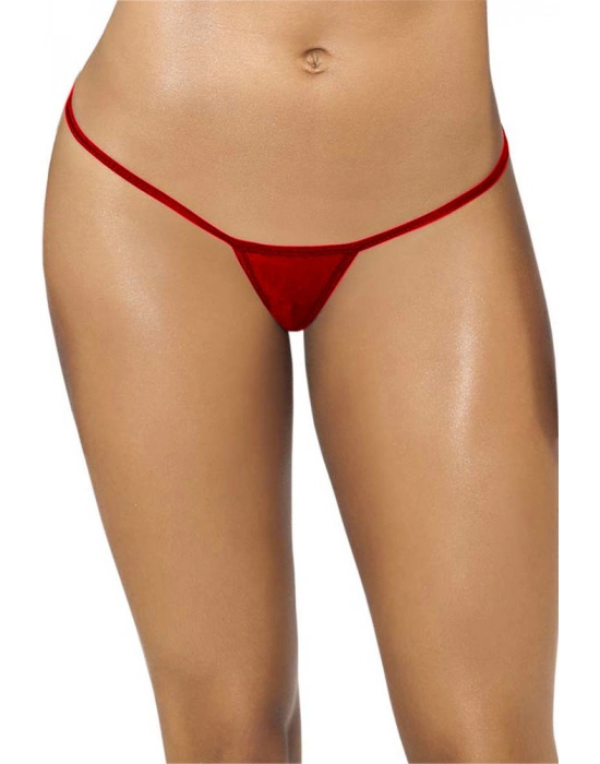 Beruflic Kırmızı Tül Tanga Brf1115