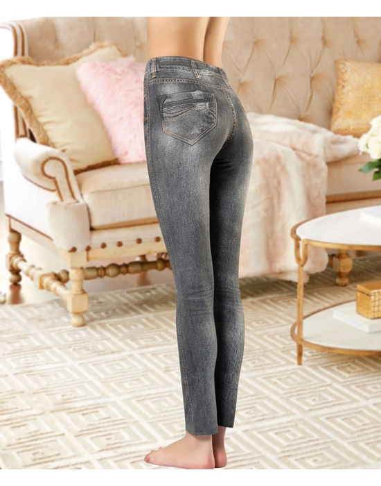 Beruflic Kot Görünümlü Kadın Tayt 440