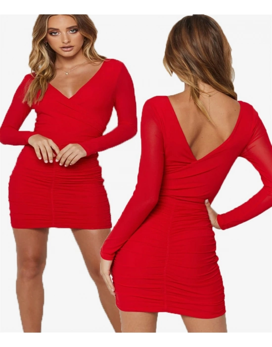 Beruflic Kruvaze Mini Elbise