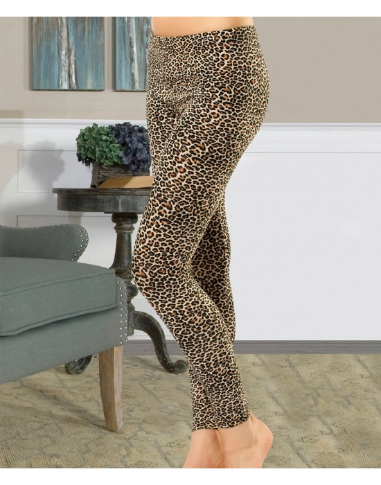 Beruflic Leopar Uzun Kadın Tayt 434