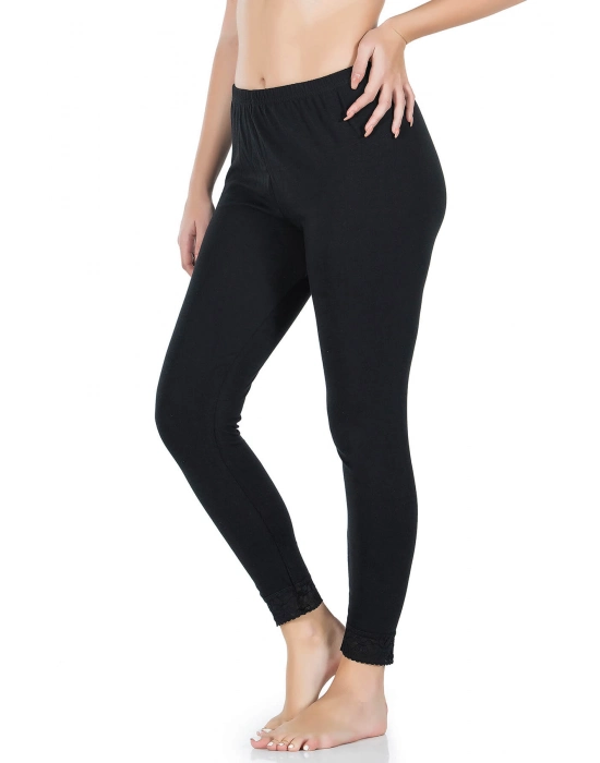 Beruflic Paça Dantelli Uzun Kadın Tayt 413