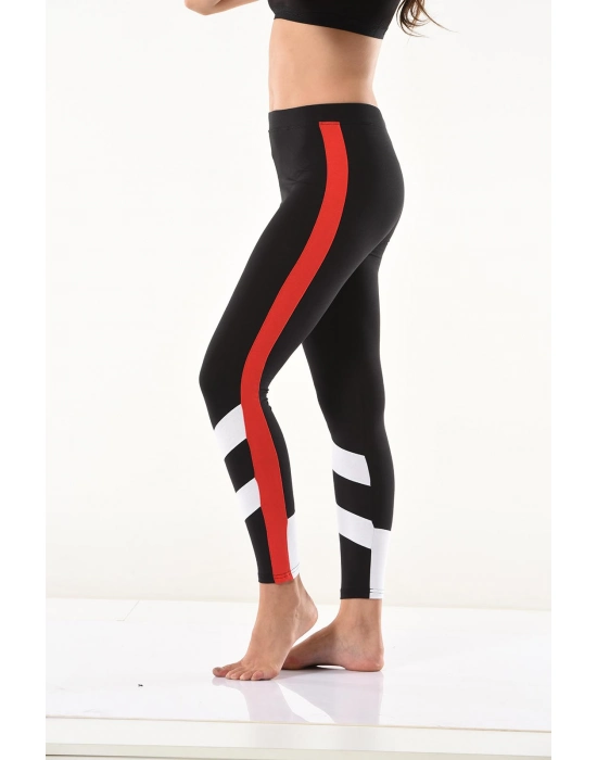 Beruflic Şeritli Kadın Tayt 0588