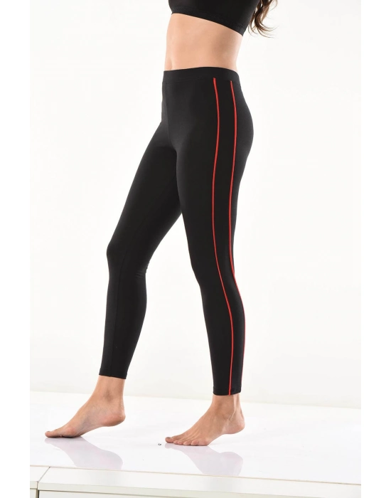 Beruflic Şeritli Kadın Tayt 0592