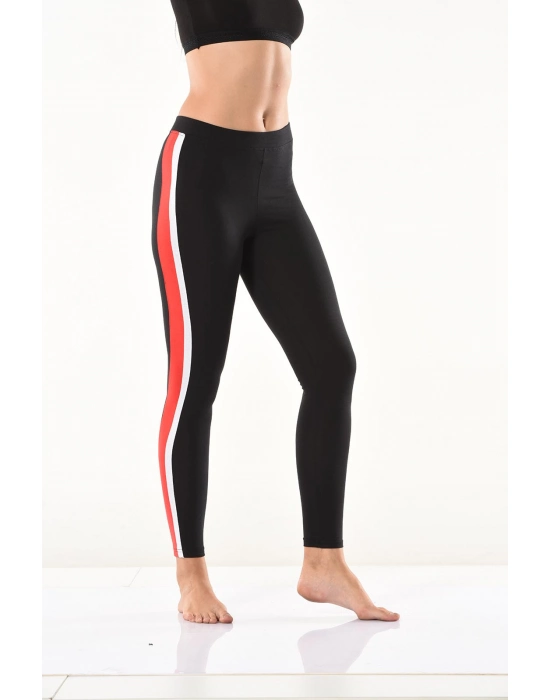 Beruflic Şeritli Kadın Tayt 0594