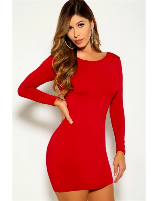 Beruflic Sırtı Açık Mini Elbise