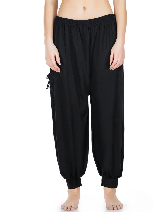 Beruflic Siyah Manşetli Şalvar 0527-syh