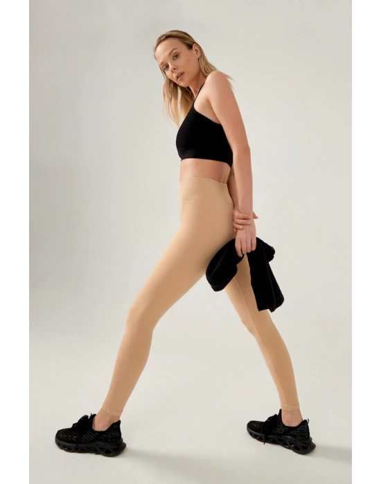 Beruflic Ten Yüksek Bel Fitilli Tayt 0608