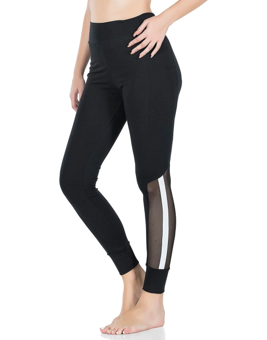 Beruflic Transparan Detaylı Kadın Tayt 0605