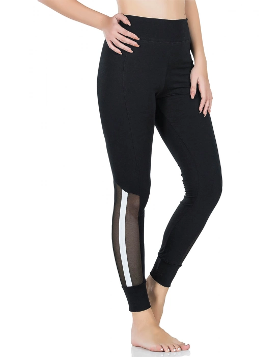 Beruflic Transparan Detaylı Kadın Tayt 0605