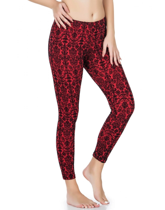 Beruflic Varak Desenli Kadın Tayt 457