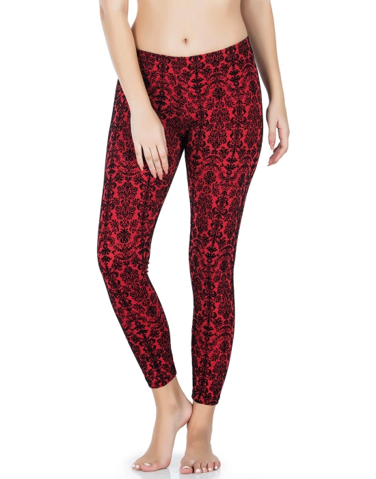 Beruflic Varak Desenli Kadın Tayt 457