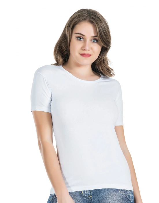 Beruflic Yarım Kol Bisiklet Yaka Kadın Tişört 228