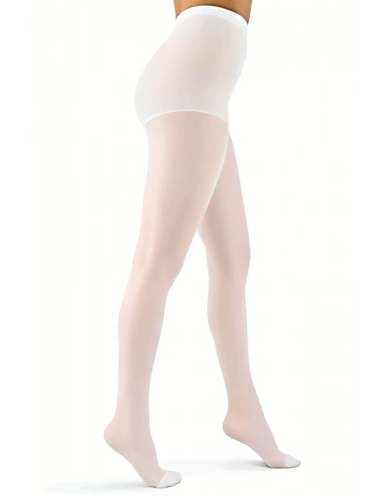 Beyaz Külotlu Çorap 20 Den