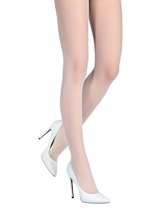 Beyaz Külotlu Çorap 20 Den