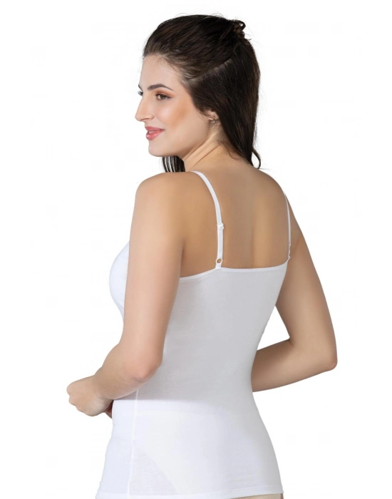 Beyaz Mı Emay 1412 Modal Cotton Kaplı Atlet