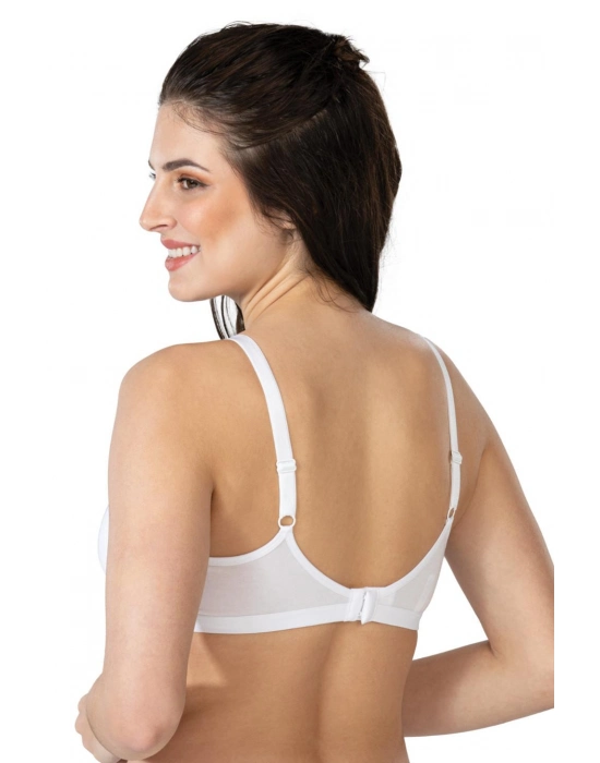 Beyaz Mı Emay 1421 Modal Cotton Emzirme Sütyen