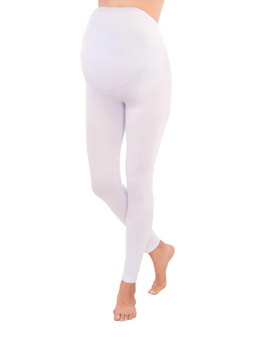 Beyaz Mı Emay 1433 Modal Cotton Hamile Tayt