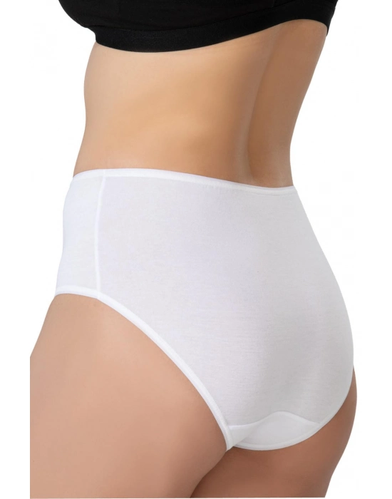 Beyaz Mı Emay 1442 Modal Coton Yüksekbel Külot