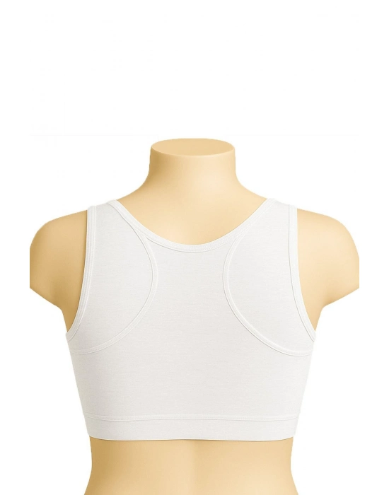 Beyaz Mı Emay 1816 6'lı Pedli Kalın Askılı Alıştırma Sütyeni