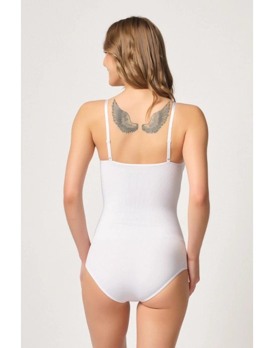 Beyaz Mı Emay 1925 Soft Pedli Çıtçıtlı Body